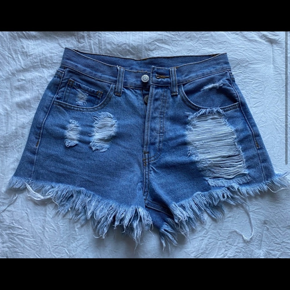 Size XS jean shorts